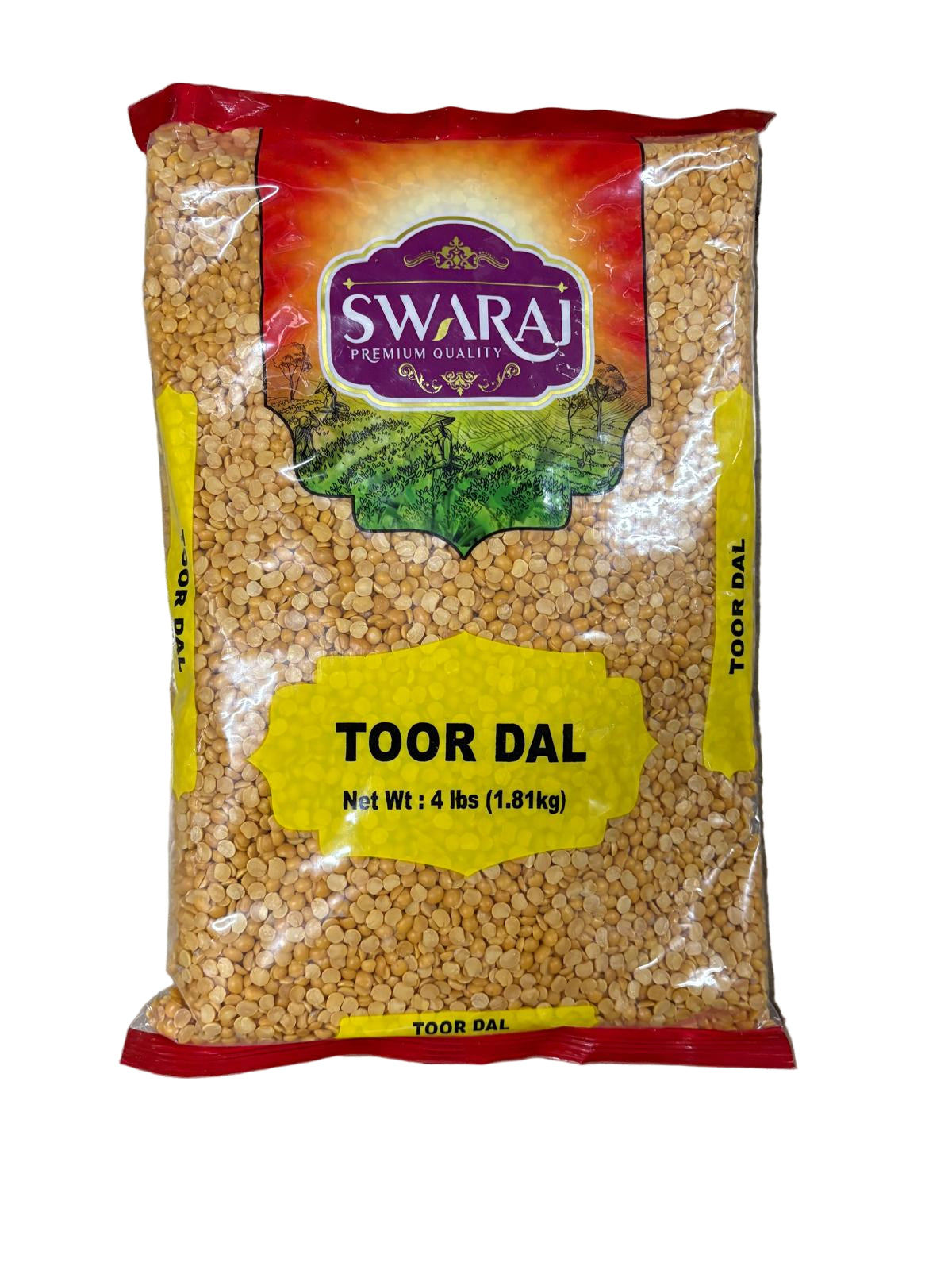 Swaraj Toor Dal, 4 lb