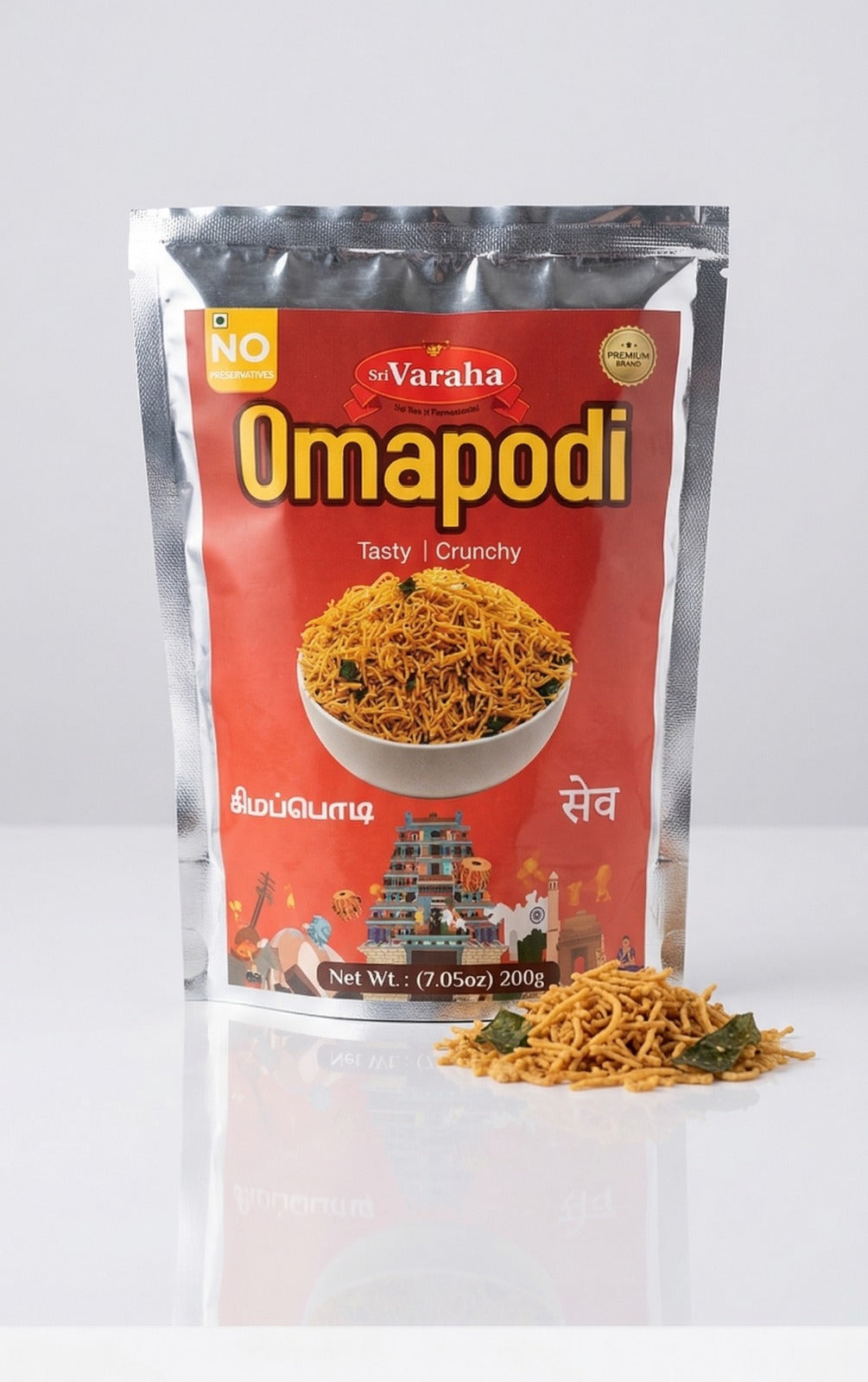 Sri Varaha Omapodi Sev (Karapusa), 200 g