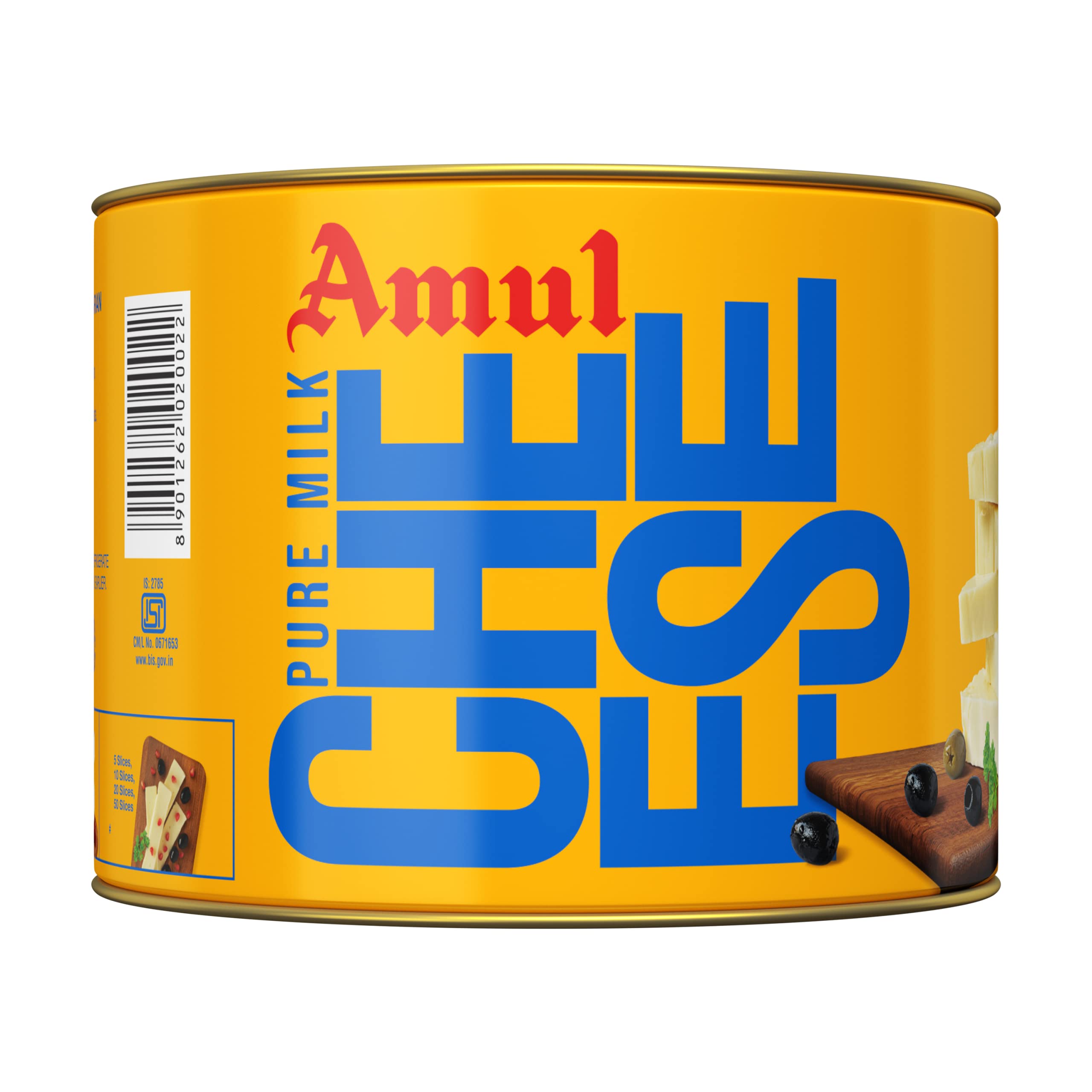 Amul Cheese Can, 400 g