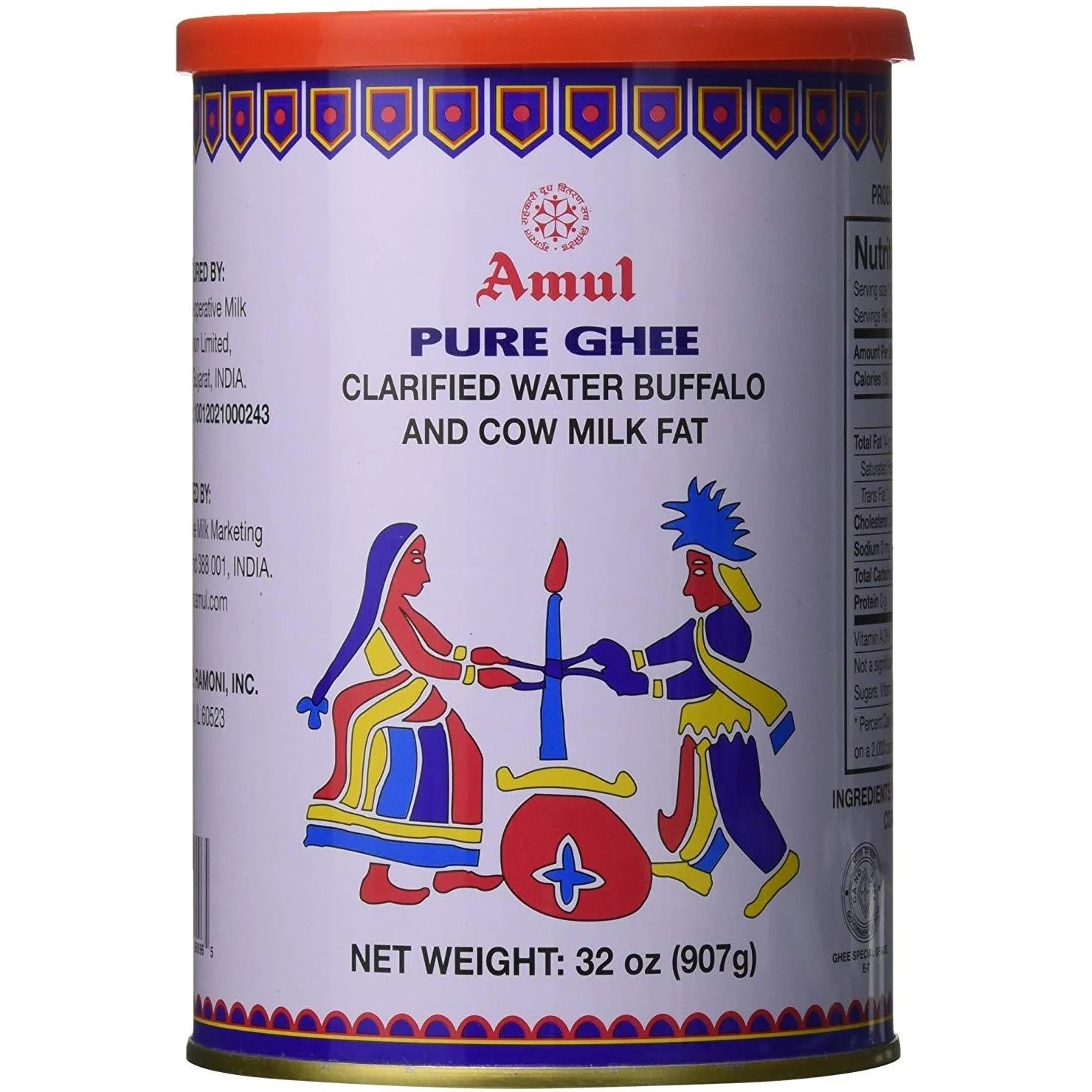 Amul Pure Ghee - Export Pack, 32 oz