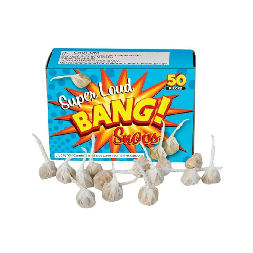 Bang Snaps, 50 pieces in Pack, 4 Boxes, 1 Pack