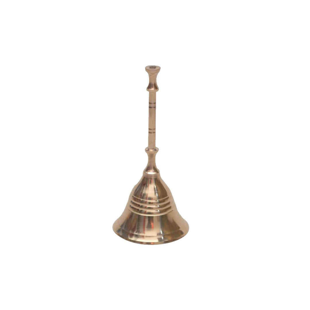 Brass Bell Plain, 4.25" x 1.75" Inch