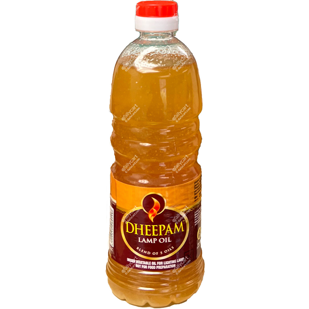 Dheepam Pooja Lamp Oil - Blend of 5 Oils, 1 liter