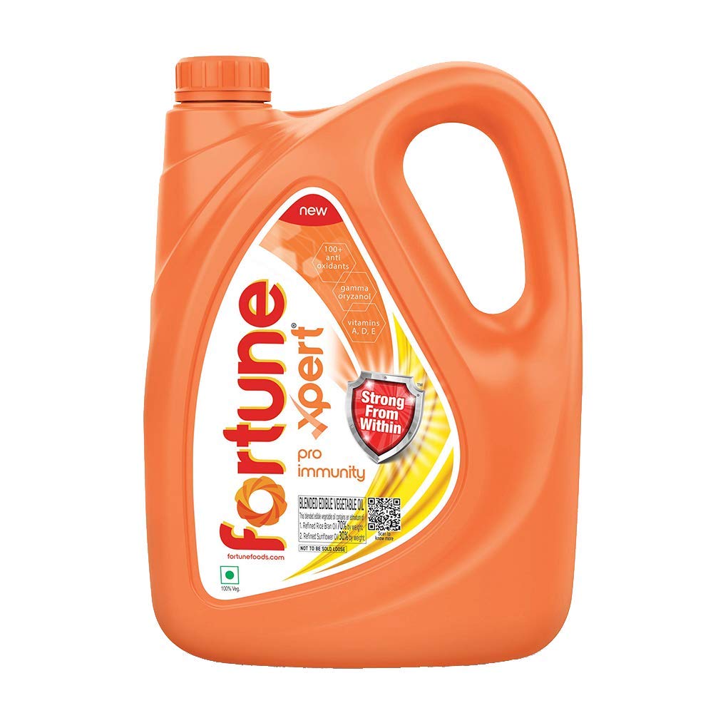 Fortune Xpert Cooking Oil - Pro Immunity, 5 litre