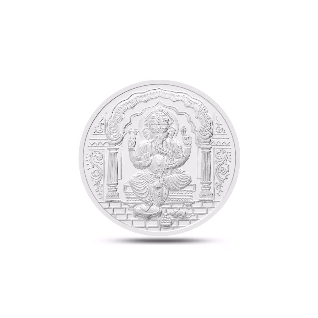 Pure 999 Silver Coin - Ganesha, 5 g