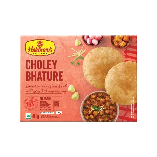 Haldiram's Choley Bhature, 310 g, (Frozen)