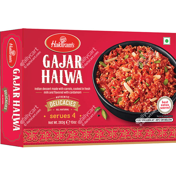 Haldiram's Gajar Halwa, 283 g (Frozen)