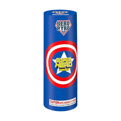 Hero Jumbo Fountain - Blue, 1 Piece