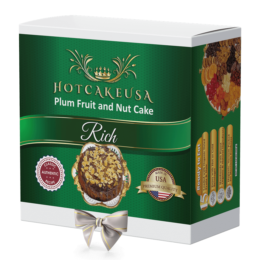 HotCake Plum Fuit and Nut Cake - Rich, 350 g