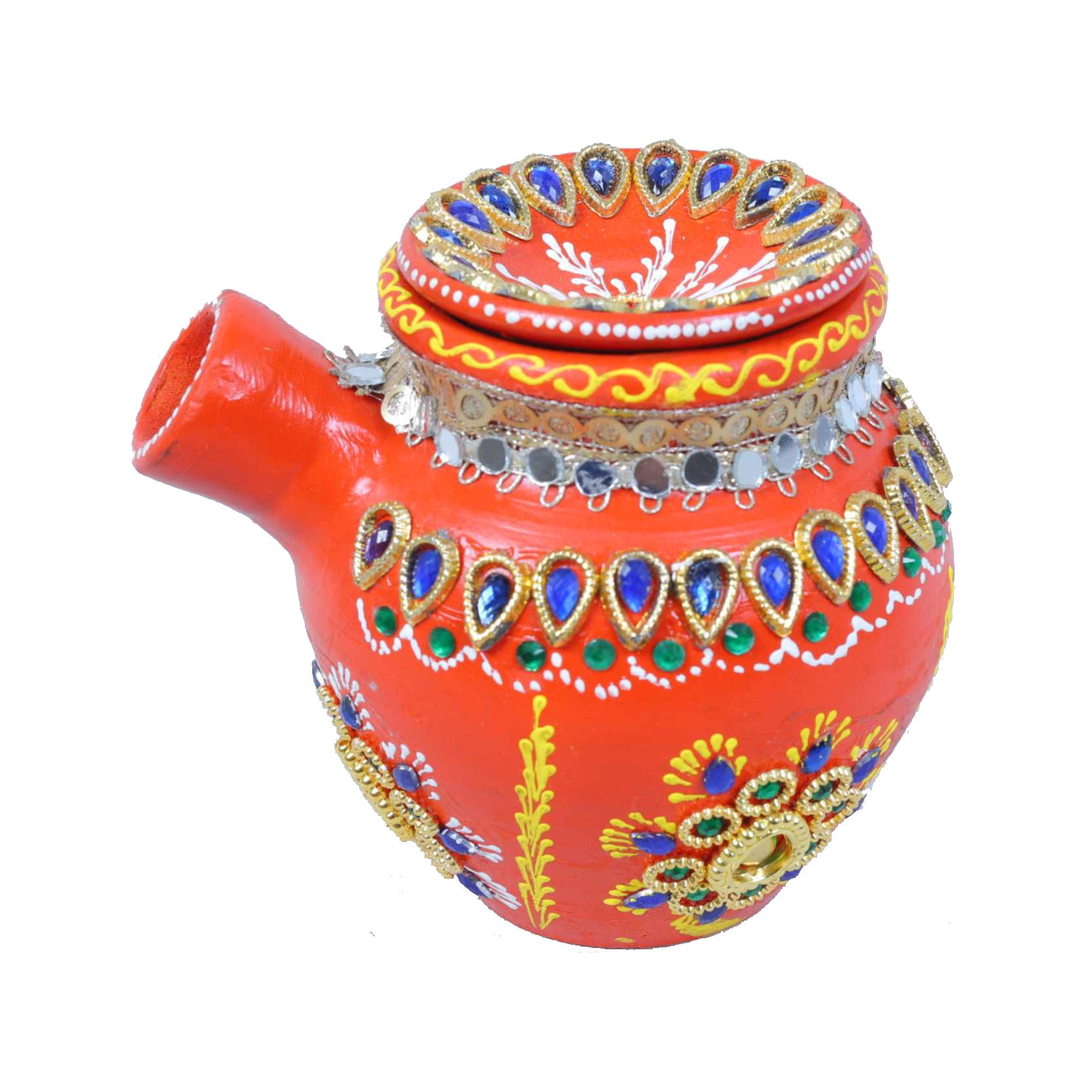 Karva Chauth Decorative Karva, 4.5" (Model - 91464)