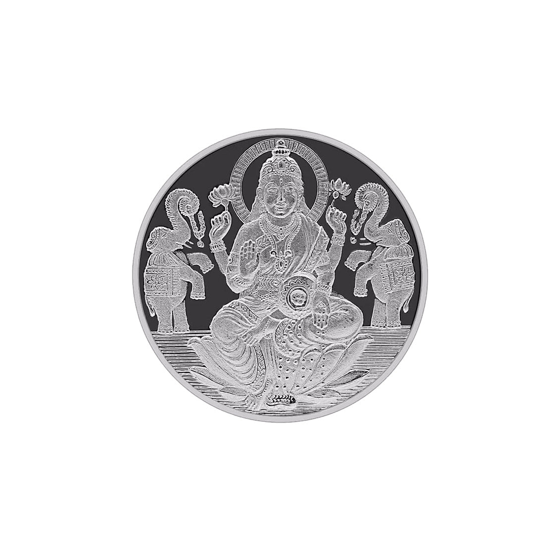 Pure 999 Silver Coin - Laxmi, 10 g (74615)