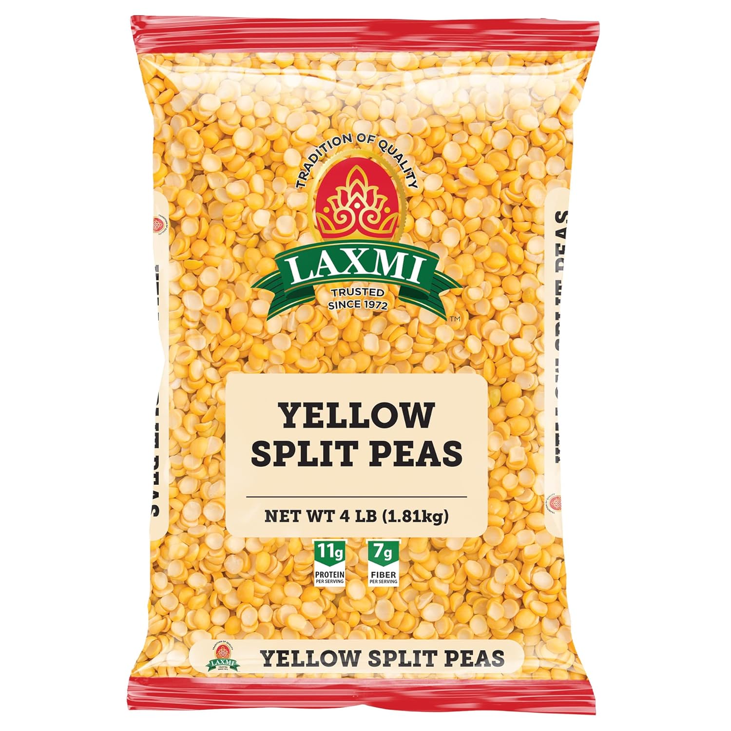 Laxmi Yellow Split Peas, 2 lb