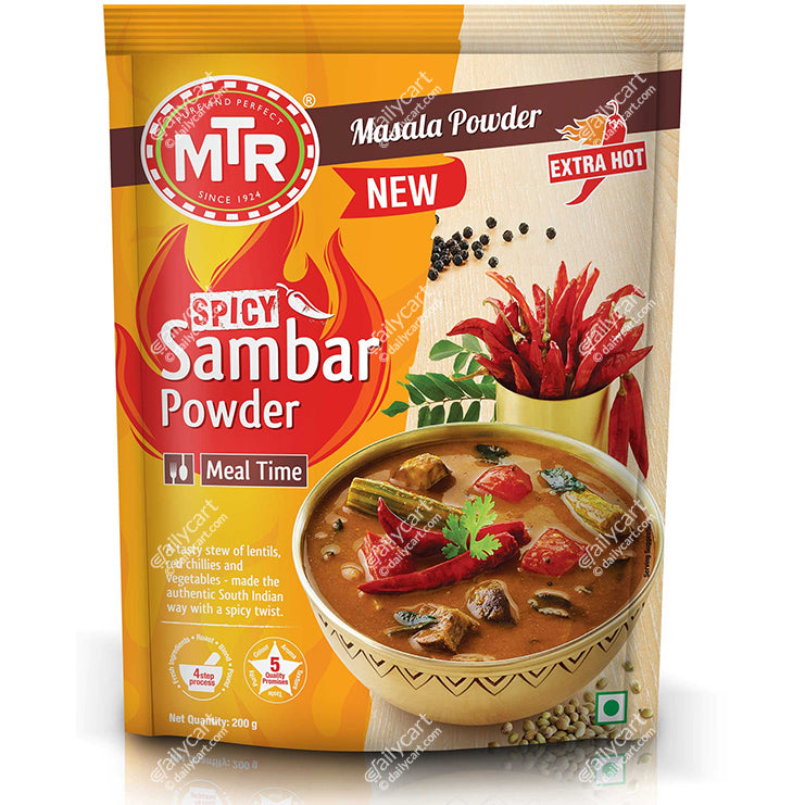 MTR Spicy Sambar Powder, 100 g