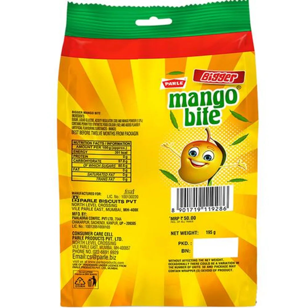 Parle Mango Bite Candy, 195 g
