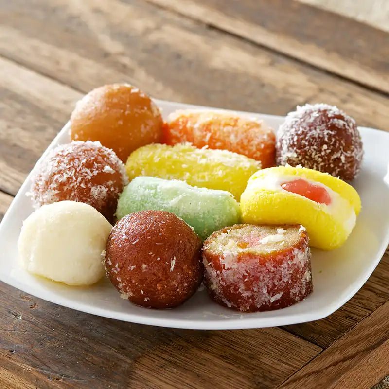 Rajbogh Fresh Bengali Assorted Sweets, 0.5 lb - Fresh Sweets