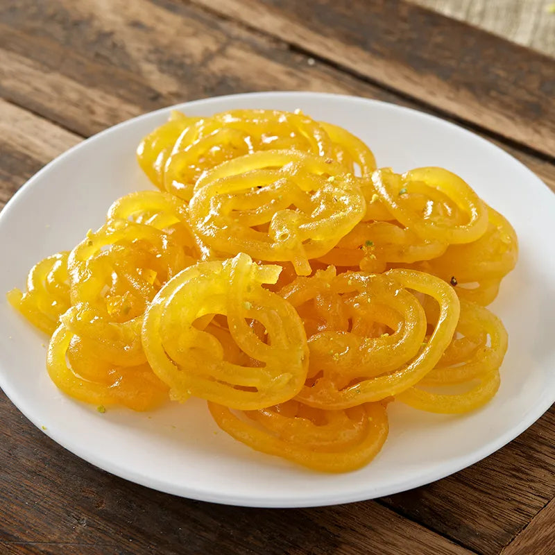 Rajbogh Fresh Jalebi, 0.5 lb - Fresh Sweets