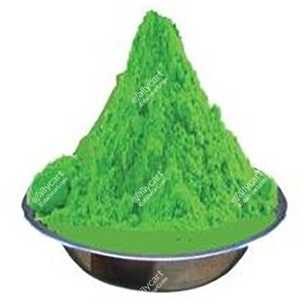 Holi Color - Light Green, 200 g, 100% Natural and Herbal