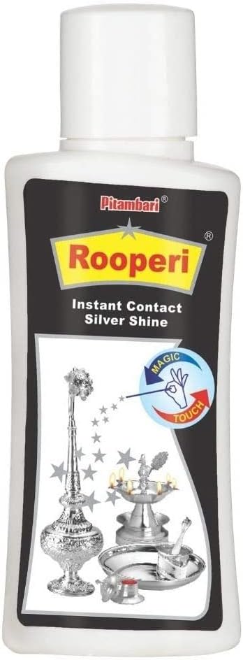 Pitambari Rooperi Instant Silver Shine Cleaner, 50 ml