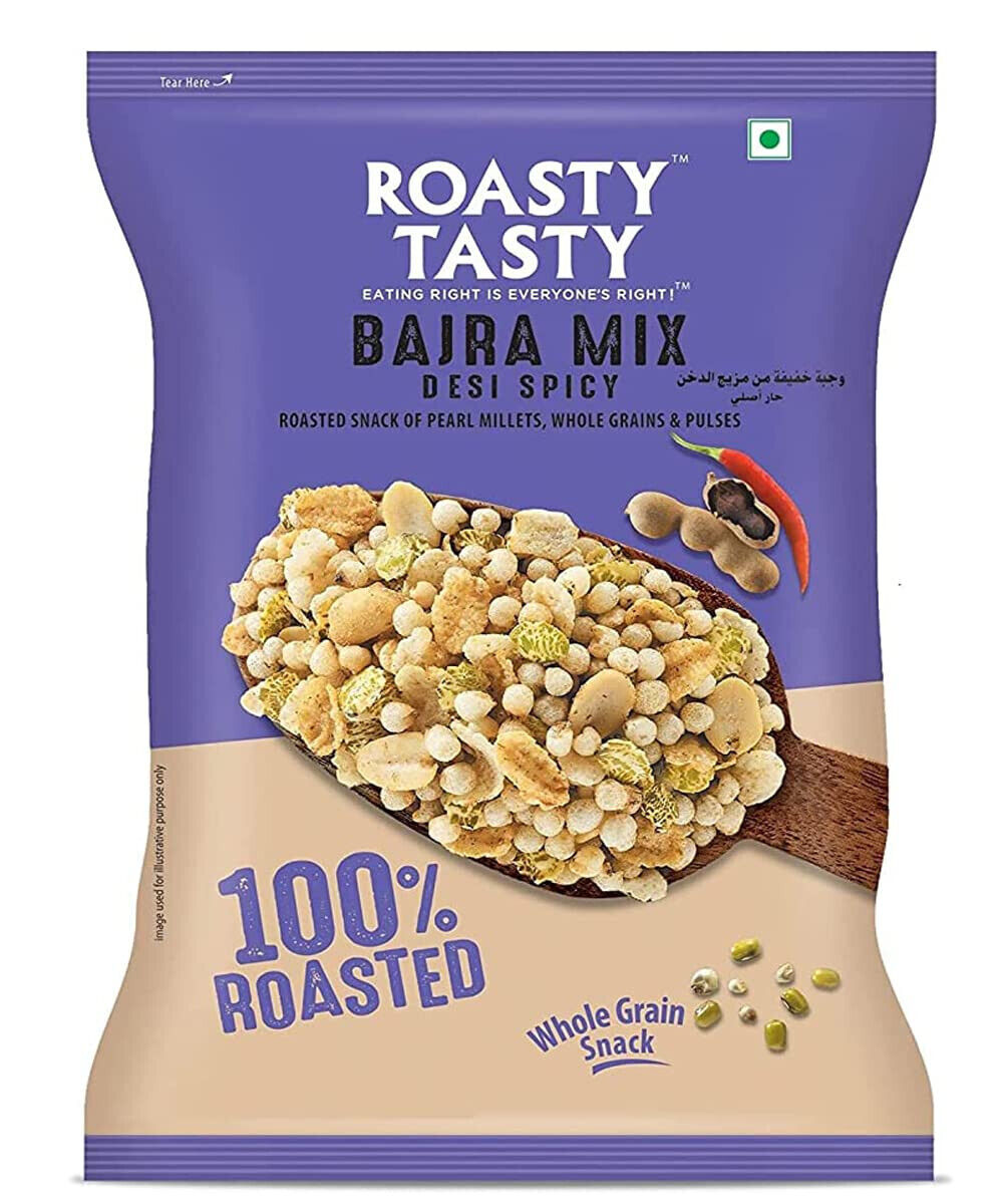 Roasty Tasty Bajra Mix, Desi Spicy, 150 g