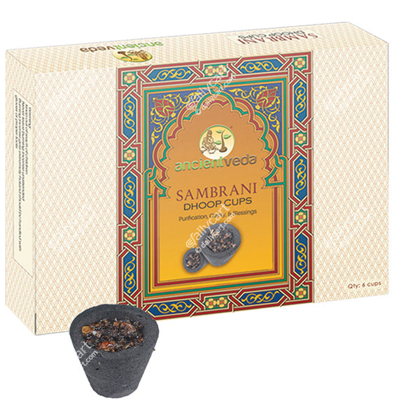 Sambrani Dhoop Cups, 12 Pieces