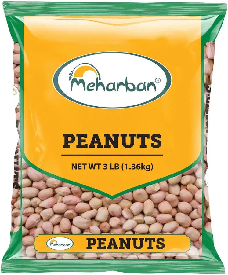 Meharban Raw Peanuts, 3 lb
