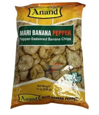 Anand Mari Banana Chips - Pepper, 340 g