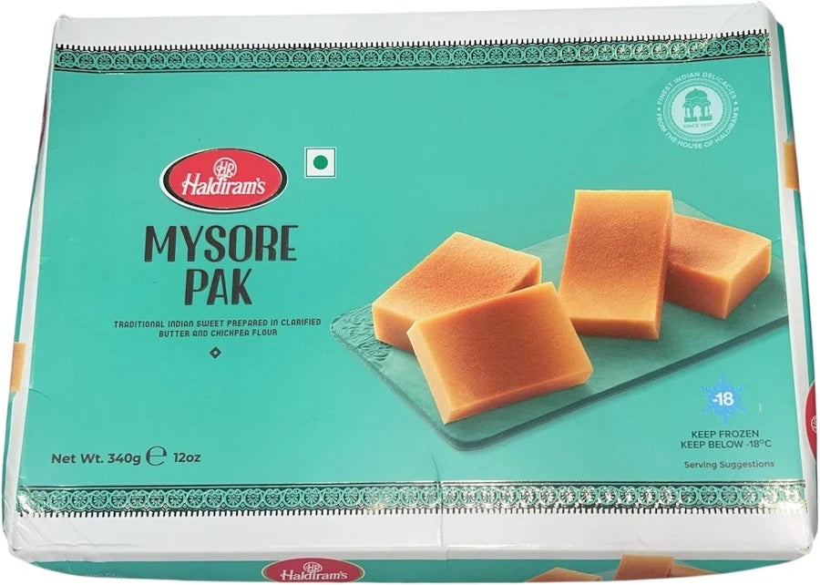 Haldiram's  Mysore Pak, 340 g, (Frozen)