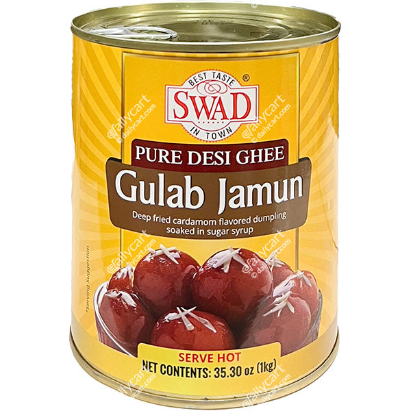 Swad Gulab Jamun, 1 kg, Can