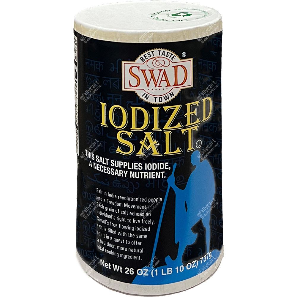 Swad Iodized Salt, 737 g