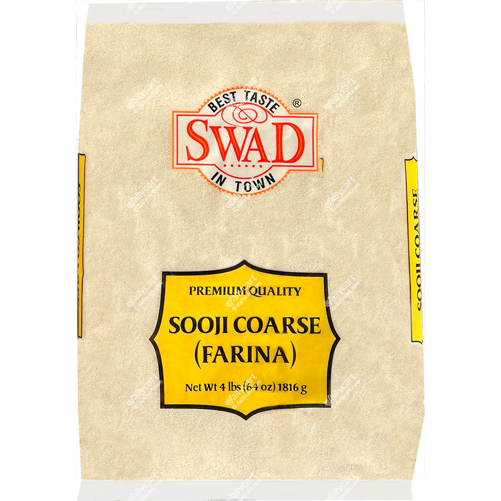 Swad Sooji Coarse, Upma Rava, 4 lb