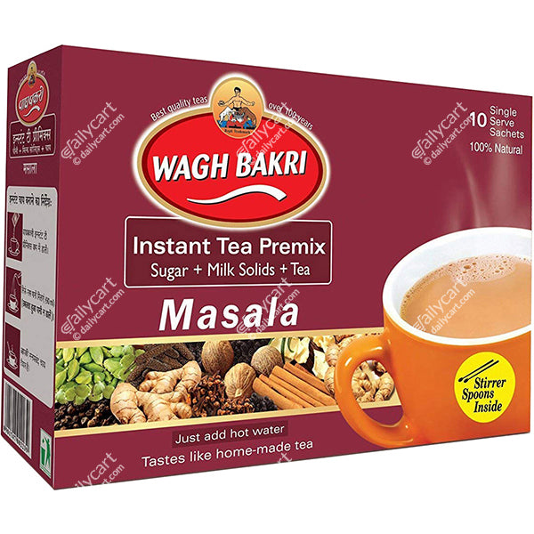 Wagh Bakri Instant Masala Tea, 10 Sachets, 260 g