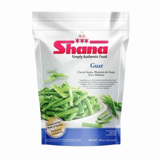 Shana Guwar Beans, 300 g, (Frozen)