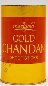 Marigold Chandan Dhoop Sticks, 48 Sticks , Tin