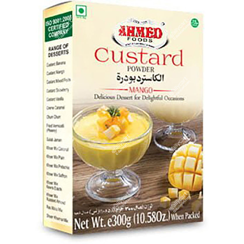 Ahmed Custard Powder, Mango Flavor, 300 g