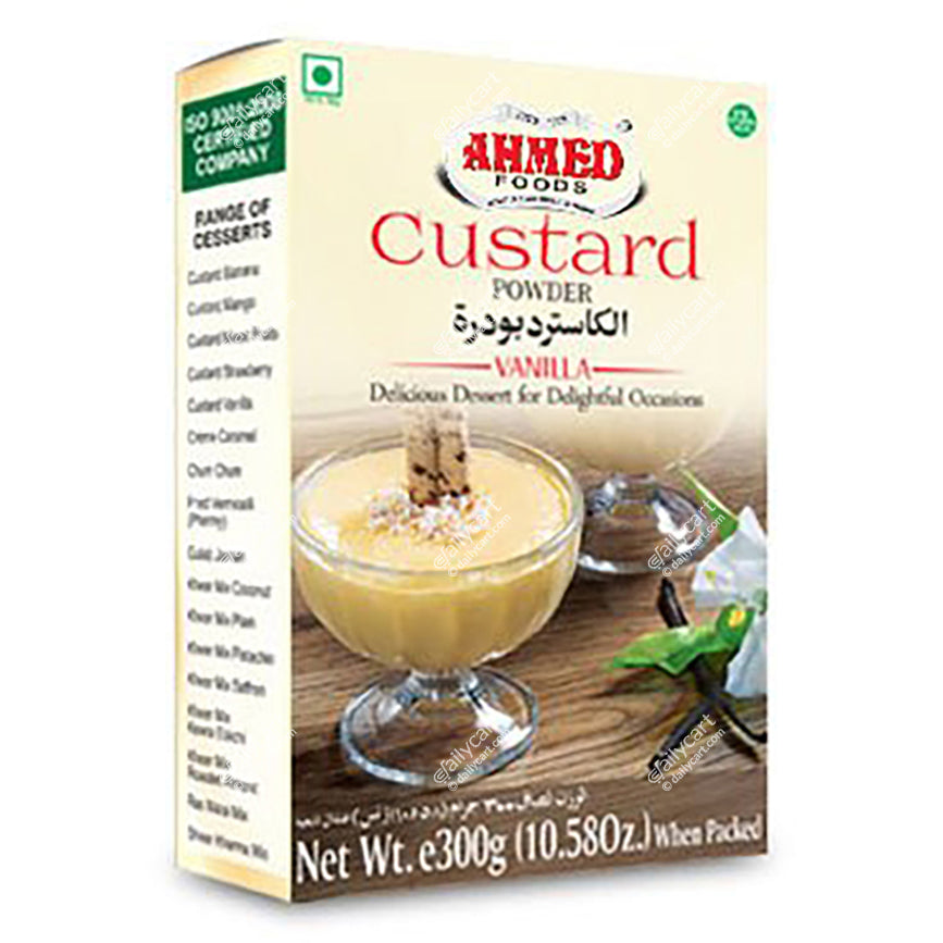 Ahmed Custard Powder, Vanilla Flavor, 300 g