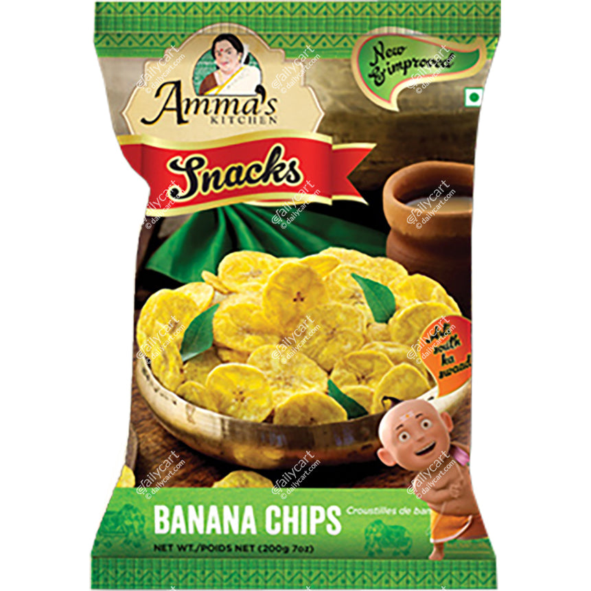 Amma S Kitchen Banana Chips 285 G   Ammas Kitchen Banana Chips 200g 