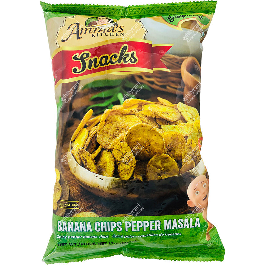 Amma S Kitchen Banana Chips Chili Masala 285 G   Ammas Kitchen Banana Chips Pepper Masala 5e24c580 4081 4768 Ba34 42d5f42e3c4d 