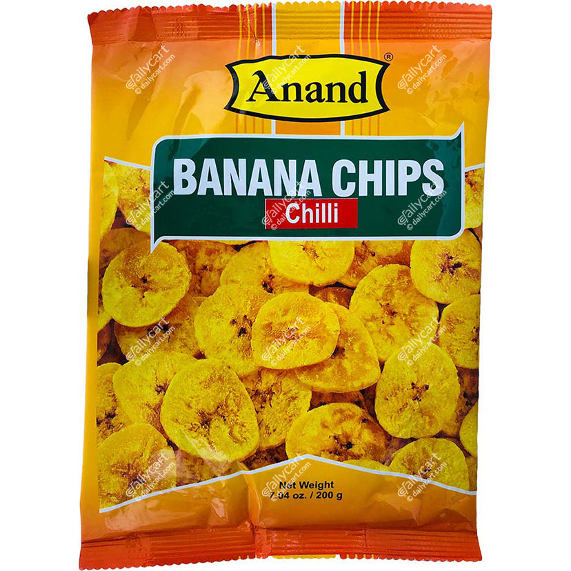 Anand Banana Chips Chilli, 200 g