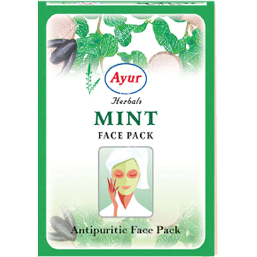 Ayur Herbals Mint Face Pack, 100 g