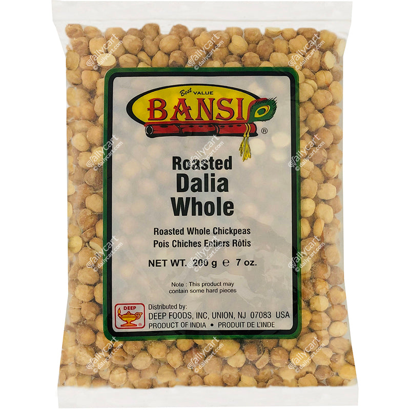 Bansi Roasted Chana Dalia Whole - Skinless, 400 g