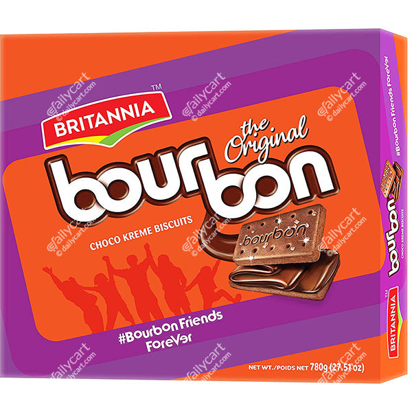 Britannia Bourbon Biscuits, 780 g, Family Pack