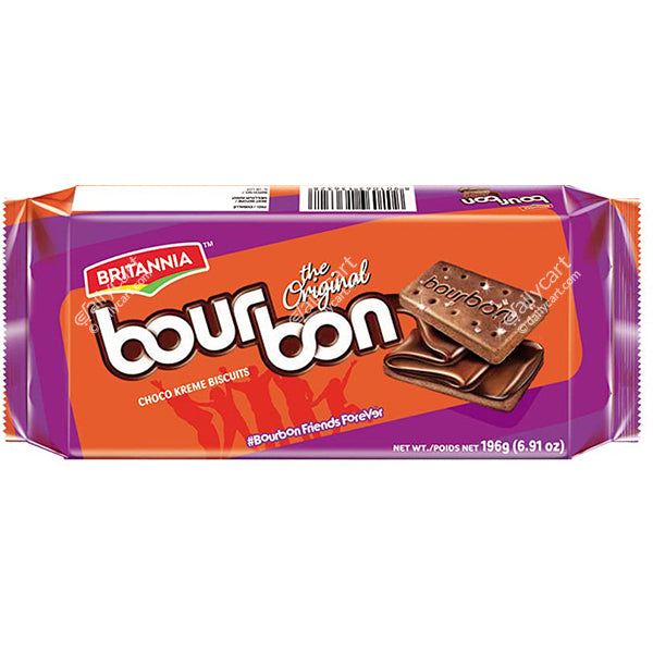 Britannia Bourbon Biscuits, 195 g