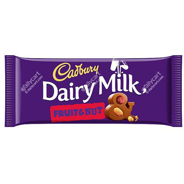 Cadbury Dairy Milk Fruit & Nut Chocolate, 110 g