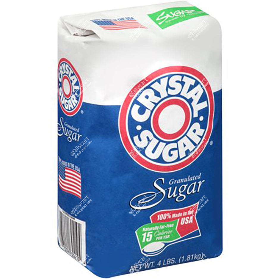 Crystal Granulated Sugar, 4 lb