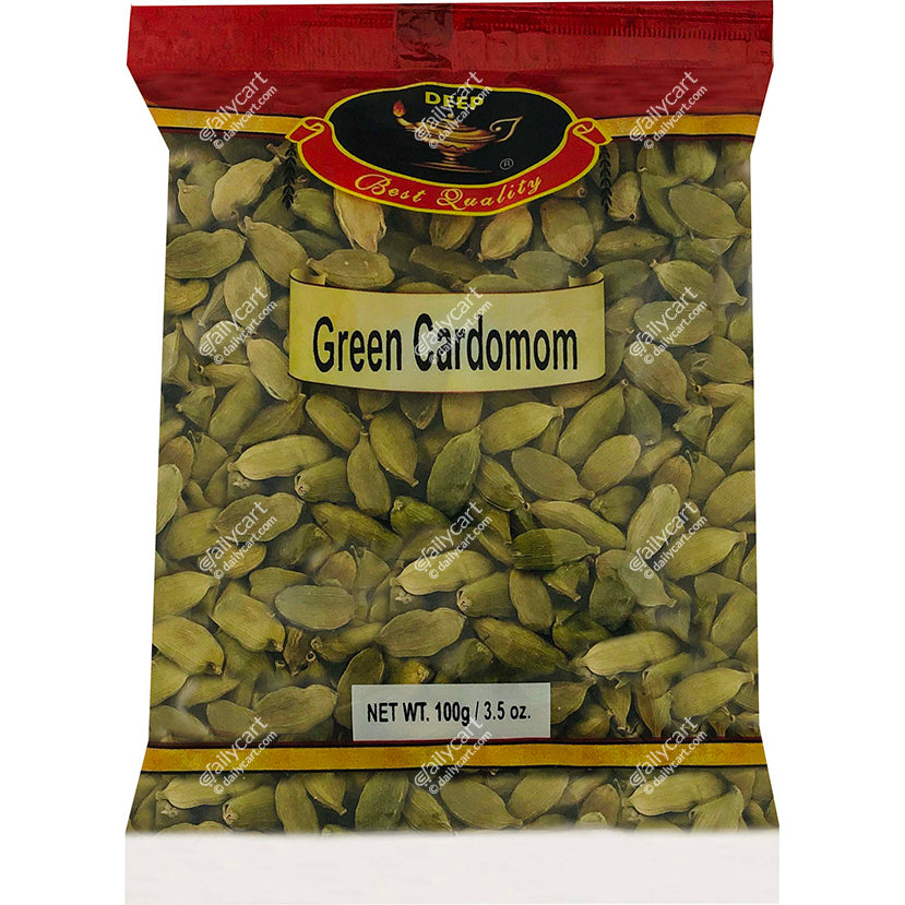 Deep Green Cardamom, 100 g