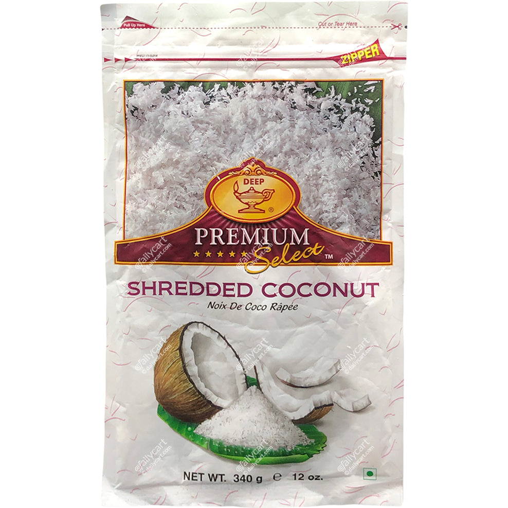 Deep Shredded Coconut, 340 g, (Frozen)