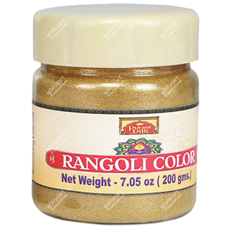 Rangoli Powder - Gold, 200 g