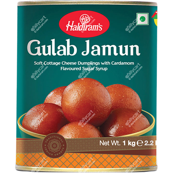 Haldiram's Gulab Jamun, 1 kg, Can