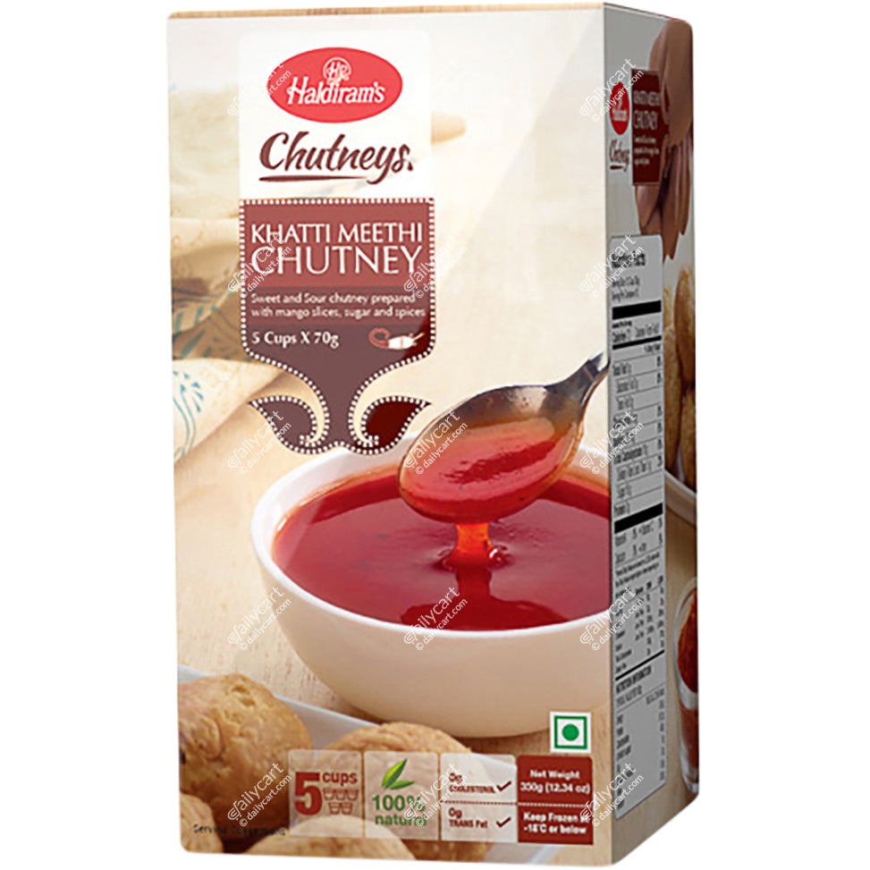 Haldiram's Khatti Meethi Chutney 350 g, (Frozen)