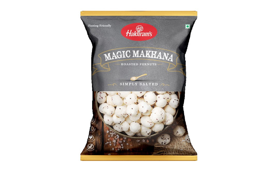Haldiram's Magic Makhana Roasted Foxnuts, Popped Lotus Seeds - Mast Masala, 30 g